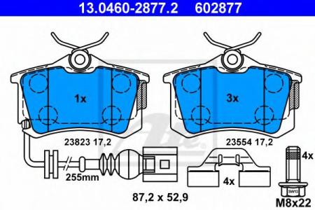     VW POLO 1.2 / 1.4 / TD / 1.9TD 10 / 01->; SKODA FABIA 1.2 / 1.4 / TD / 1.9TD / 2.0 12 / 99->; SEAT CORDOBA / IBIZA 13.0460-2877.2
