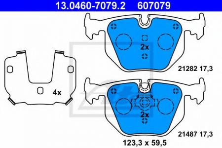    , BMW: 3 325 I/325 XI/330 D/330 I/330 XD/330 XI 98-05, 3 TOURING 330 D/330 I/330 XD/330 XI 99-05, 3  M3 3.2 00-, 3  M3 3.2/M3 CSL 99- 13.0460-7079.2