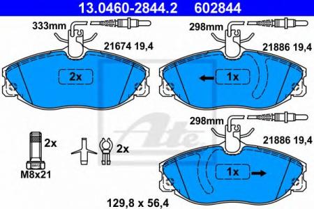  PGT 607 2,0/2,2 16V/2,2HDI 00-  ( ) 13.0460-2844.2