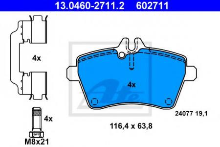    , MERCEDES-BENZ: A-CLASS A 160 CDI/A 170/A 180/A 180 CDI/A 200 04-12, B-CLASS B 150/B 160/B 170/B 180 05-11 13.0460-2711.2