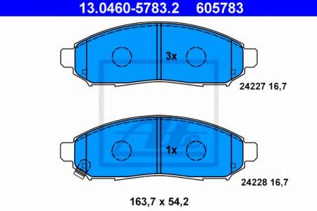    , NISSANU NUVARA 2.5 DCI/2.5 DCI 4WD 04-, NAVARA C   2.5 DCI/2.5 DCI 4WD 08-, NP300 2.5 DCI/2.5 DCI 4X4 08-, PATHFINDER 2.5 13.0460-5783.2