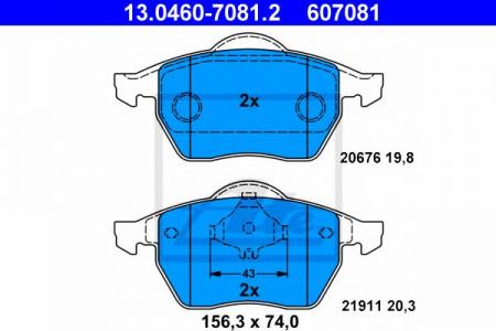    , AUDI: A3 1.6/1.8/1.8 T/1.8 T QUATTRO/1.9 TDI/S3 QUATTRO 96-03, TT 1.8 T/1.8 T QUATTRO 98-06, TT ROADSTER 1.8 T/1.8 T QUATTRO 99-06  SEAT: I 13.0460-7081.2