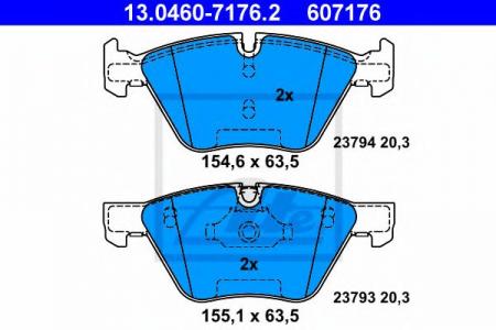    , BMW: 5 520 D/520 I/523 I/525 D/525 I 03-10, 5 TOURING 520 D/520 I/523 I/525 D/525 I 04- 13.0460-7176.2