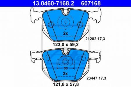    , BMW: 7 730 D/730 I,LI/735 I,LI 01- 13.0460-7168.2