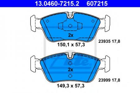    , BMW: 1 120 D 04-12, 1 120 D/120 I 03-12, 3 316 I/318 D/318 I/320 I 05-11 13.0460-7215.2