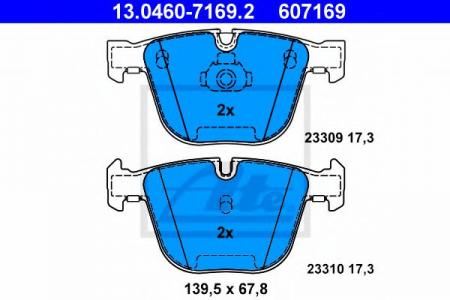    , BMW: 1  M 07-, 3 M3 4.0 05-11, 3  M3 06-, 3  M/M GTS 06-, 5 525 D/525 I/530 D/530 I/535 D/540 I/545 I/550 I/M 03-10, 5 TOURING 5 13.0460-7169.2
