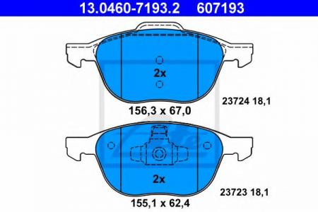    , FORD: C-MAX 1.6/1.6 TDCI/1.8/1.8 FLEXIFUEL/1.8 TDCI/2.0/2.0 CNG/2.0 LPG/2.0 TDCI 07-, C-MAX II 1.0 ECOBOOST/1.6 ECOBOOST/1.6 FLEXIFUEL/1.6 L 13.0460-7193.2