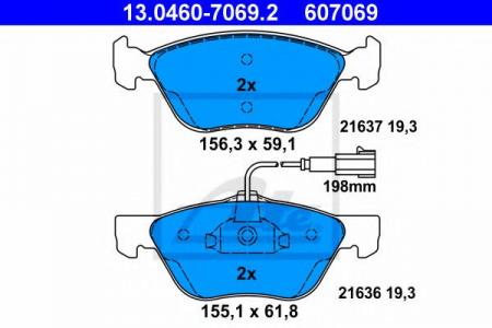  FIAT BRAVO 2,0 HGT/COUPE 1,8 16V/2,0 20V/MAREA 2,0 20V/2,4TD  13.0460-7069.2