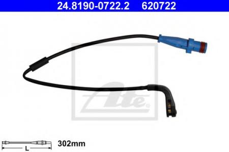   OPL SIGNUM/VECTRA C 2.8/3.2/3.0CDTI 02-  L/R L=302MM 24.8190-0722.2