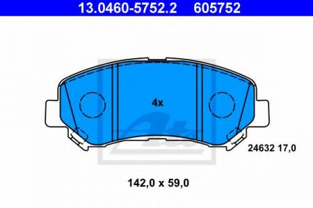    , NISSAN: QASHQAI/ QASHQAI +2 1.5 DCI/1.6/1.6 DCI/1.6 DCI 4WD/2.0/2.0 DCI/2.0 DCI 4WD/2.0 4WD 07-, X-TRAIL 2.0/2.0 FWD/2.0 DCI/2.0 DCI FWD/2.5 13.0460-5752.2