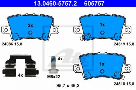    , HONDA: CIVIC VIII HATCHBACK 1.4/1.8/2.2 CTDI/TYPE R 05-, CIVIC VIII  2.0 05- 130460-57572