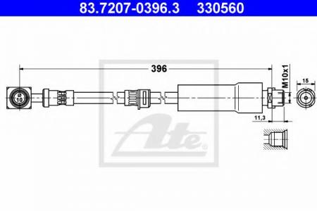    OPEL ASTRA G/CORSA B/ZAFIRA 02/98-> 83.7207-0396.3