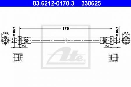    AUDI A6 1, 8-4, 2 6/94-2/97 83.6212-0170.3