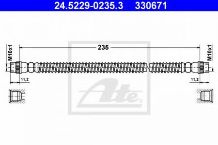   CIT C5 01-  L/R (L=235MM) 24522902353
