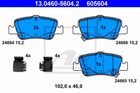  TOY AURIS/COROLLA 1.3-1.4/1.4-2.2D 07-  130460-56042