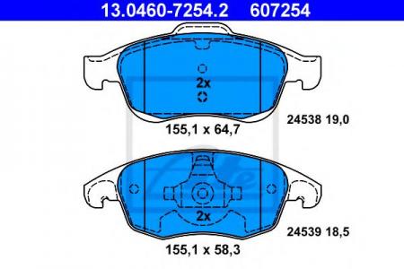   . CITROEN BERLINGO 1.6/1.6HDI 08> 13046072542