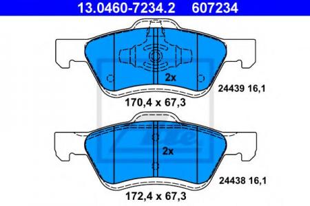    , FORD: MAVERICK 2.0 16V/2.3 16V/3.0 V6 24V 01-  MAZDA: TRIBUTE 2.3 AWD/3.0 V6 AWD 00-08 13.0460-7234.2