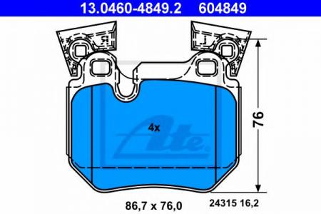 -  BMW E82/E88 3.5 07-  13.0460-4849.2