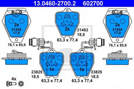   . AUDI A8 2.8-4.2 94> / S6 4.2 94> 13046027002