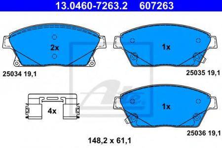    , CHEVROLET: CRUZE 1.4/1.6/1.7 D/1.8/1.8 LPG/2.0 CDI 09- 13.0460-7263.2