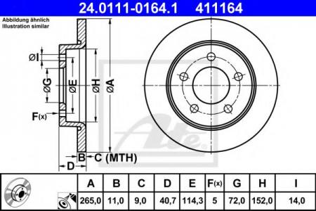  , MAZDA: 3 1.4/1.6/1.6 DI TURBO 03-09, 3 1.6 MZR/1.6 MZR CD/2.0 MZR/2.0 MZR DISI 09-, 3  1.6/1.6 DI TURBO 00-09, 3  1.6 MZR/1.6 MZR CD 24.0111-0164.1