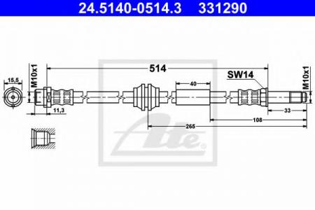  ..VW T5 510  24514005143