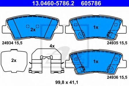 -  HYU ACCENT IV 10-/ELANTRA/VELOSTER 11-/I40 12-/KIA RIO III (UB)/OPTIMA 11-   ABS 13046057862
