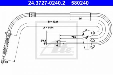   MINI CLUBMAN COOPER/ONE/D/S/SD (R55) 07-  L (L=1474MM) 24.3727-0240.2