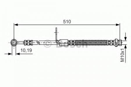 ТОРМОЗНОЙ ШЛАНГ 1987481156