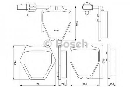    AUDI A4/A6/VOLKSWAGEN PASSAT 97-05  8.  0 986 424 690