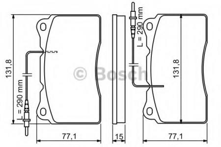   PEUGEOT 607/807 3.0 00-  0 986 424 738