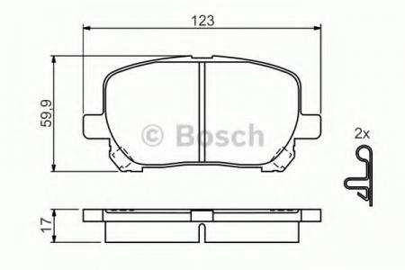 0986424761 (23836) TOYOTA AVENSIS VERSO 2.0VVT-I/2 0 986 424 761