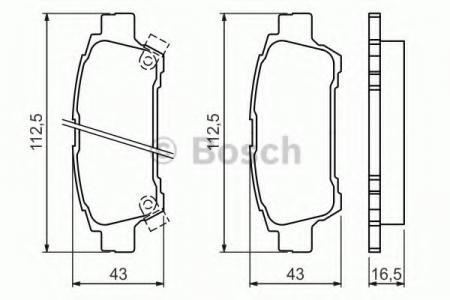 0986424762 (23646) TOYOTA AVENSIS VERSO 2.0VVT-I/2 0986424762