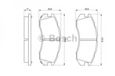 0986460984 (21496) SUBARU IMPREZA 1.6-2.0I 92- F 0 986 460 984