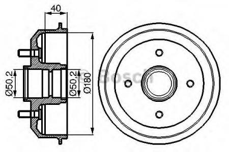 BREMSTROMMEL 0986477099