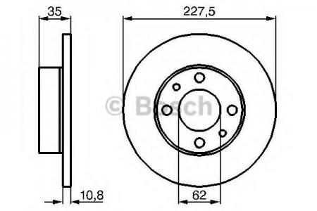 0986478063 FIAT PANDA 0.65-1.1I/1.3D -04 F 0986478063