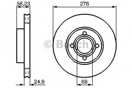 0986478137 AUDI 80 2.8I 91- F 0986478137