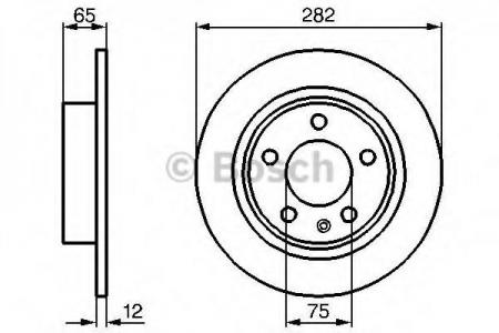BREMSSCHEIBE 0986478891