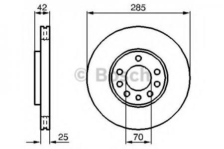   FIAT: CROMA 05- OPEL: SIGNUM 03 -, VECTRA C 02 -, VECTRA C GTS 02 -, VECTRA C 03- SAAB: 9-3 02 -, 9-3  03 -, 9-3 05- VAUXHALL: SIGNUM 03 0986479107