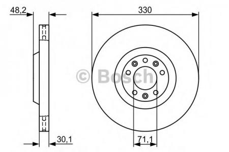 0986479192 PEUGEOT 407 2.2-3.0I/2.2-2.7HDI 04- F 0986479192