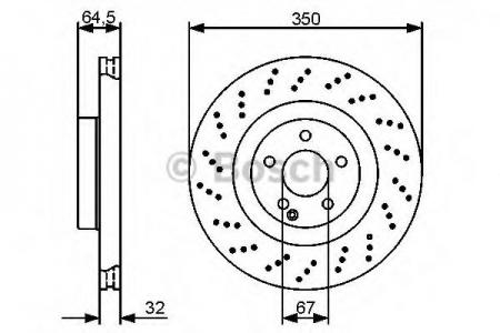   MERCEDES W211/W216/W221/W230   0 986 479 412
