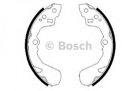 КОЛОДКИ ТОРМ.ЗАД. 0 986 487 436