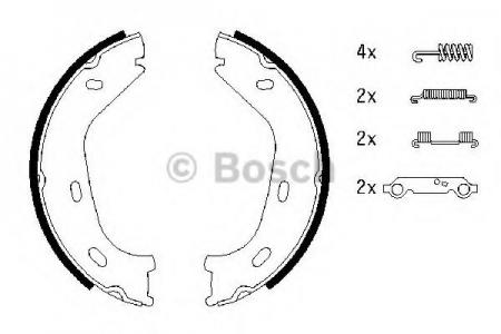 BREMSBACKE BOSCH 0986487542 0986487542