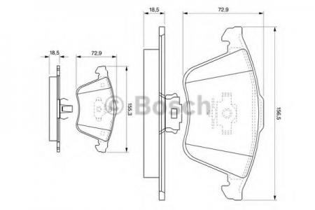    S40 / V50 04- (GDB1607) 0 986 494 077