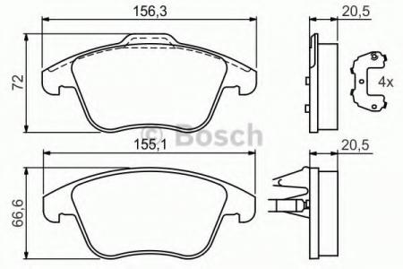    FORD MONDEO 07>/S-MAX 06>/VOLVO S80 06>/XC70/V70 07>  0986494169