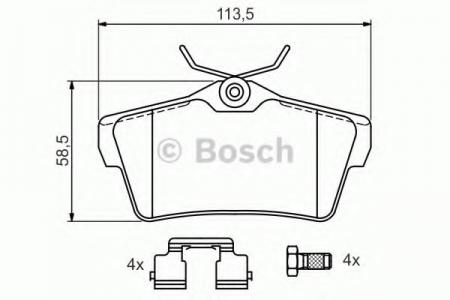 0986494192 FIAT SCUDO 2.0I/1.6-2.0D MULTIJET 07- R 0986494192