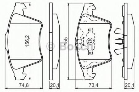 0986494202 (23747) VW T-5 2.0-3.2I/1.9-2.5TDI 03- 0986494202