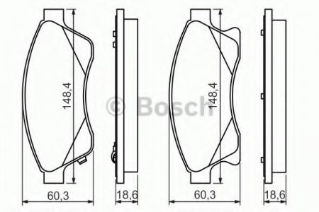    CHEVROLET CRUZE/OPEL ASTRA J 15INCH 10-  0 986 494 433