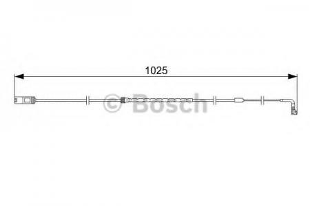 ДАТЧИК ИЗНОСА ТОРМОЗНЫХ КОЛОДОК BMW X5(E70) ЗАДНИЙ 1 987 473 026