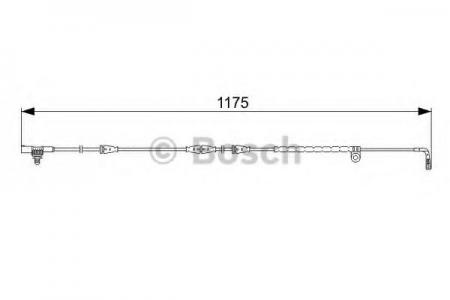ДАТЧИК ИЗНОСА ТОРМОЗНЫХ КОЛОДОК ПЕРЕДНИЙ LAND ROVER DISCOVERY 1 987 473 032